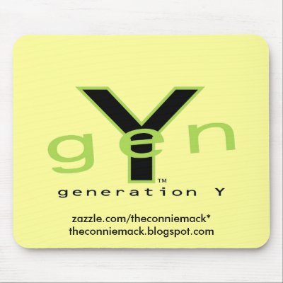 Generation Y Mousepad 1 by theconniemack