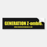 "Generation Z-ombie" Bumper Sticker 02A