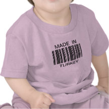 Generic Bar Code Made In T-shirt