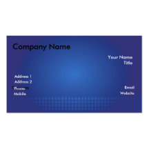 Generic Cards Business Cards