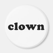 Generic CLOWN T shirt for Halloween Magnets