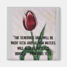 Generous Soul Refrigerator Magnets