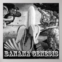 Genèse de banane posters