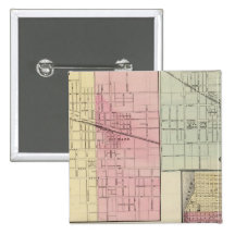 Geneseo, Kewanee, Cambridge, Fulton et Morrison Pin's Avec Agrafe