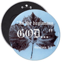 Genesis 1:1 Button