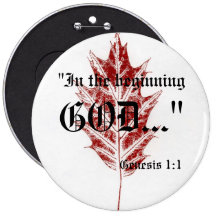 Genesis 1:1 Button