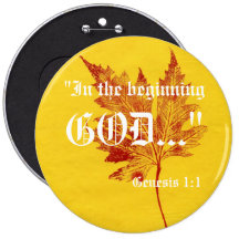 Genesis 1:1 Button