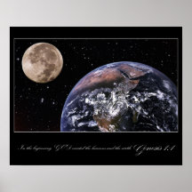 Genesis 1:1 Poster