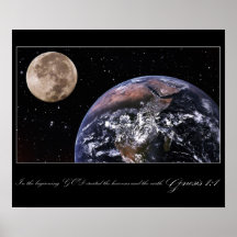 Genesis 1:1 Poster