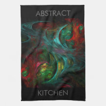 Genesis Abstract Art Kitchen Towel