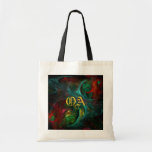 Genesis Abstract Art Monogram Bag
