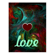 Genesis Nova Love Postcard