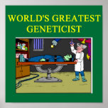 geneticts biology design poster