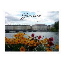 geneva lake flora post card