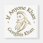 Genghis Khan Refrigerator Magnets