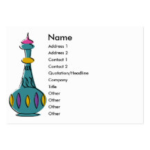 Genie Bottles 2010 Business Card Templates