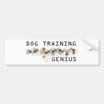 Génie de formation de chien adhésifs pour voiture