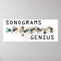 Génie de sonogrammes posters