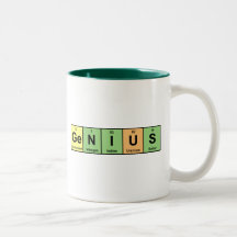Génie - Tableau périodique des produits d'éléments Tasses