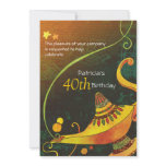 Genie's Lamp: Birthday Party Invitation