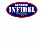Geniune Infidel - back t-shirts