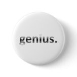 Genius Pinback Buttons