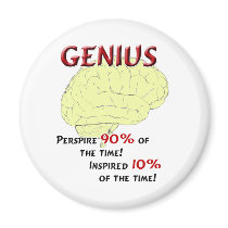 Genius Refrigerator Magnet