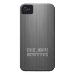 Genius Moment Woodgrain iPhone 4/4S Case (Slim) Iphone 4 Case-mate Cases