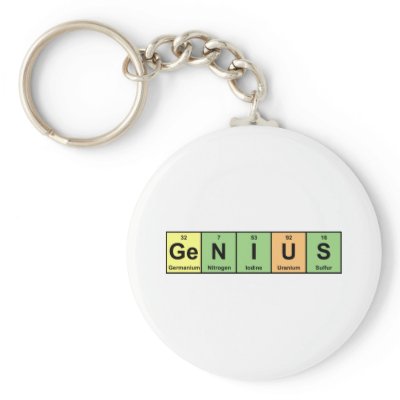 Genius - Periodic Table of Elements Products by jroota