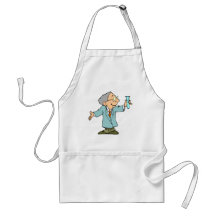 Genius Scientist Experiment Success Aprons