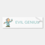 Genius Scientist Experiment Success Bumper Stickers