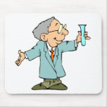 Genius Scientist Experiment Success Mouse Pad