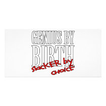 Genius Slacker photo cards