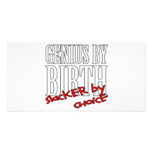 Genius Slacker Picture Card