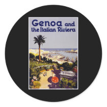 Genoa and the Italian Riviera Sticker