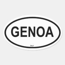 GENOA STICKER