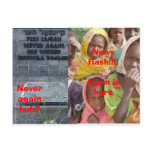 Genocide postcard