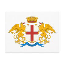 Genova Coat of Arms Postcard