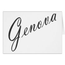 Genova Products! Greeting Cards