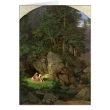 Genoveva in the Wood Clearing, 1839-41 Cards