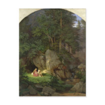 Genoveva in the Wood Clearing, 1839-41 Post Card