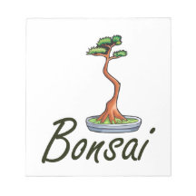 Gens de lettres des textes de bonsaïs graphiques bloc mémo