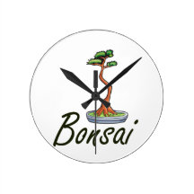 Gens de lettres des textes de bonsaïs graphiques horloges