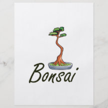 Gens de lettres des textes de bonsaïs graphiques prospectus personnalisés