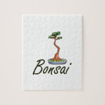 Gens de lettres des textes de bonsaïs graphiques puzzle avec photo