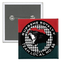 Gens du pays suprêmes de noir de pourcentage 66' t badge