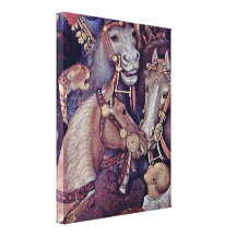 Gentile da Fabriano - Horse Canvas Prints