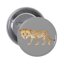 Gentle Cheetah Pins