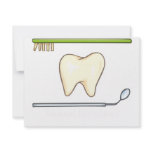 Gentle Dental- tooth mirror brush invitations
