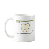 Gentle Dental- tooth mirror brush Mugs
